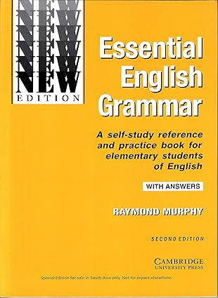 Essential English Grammar with Answers by Raymond Murphy