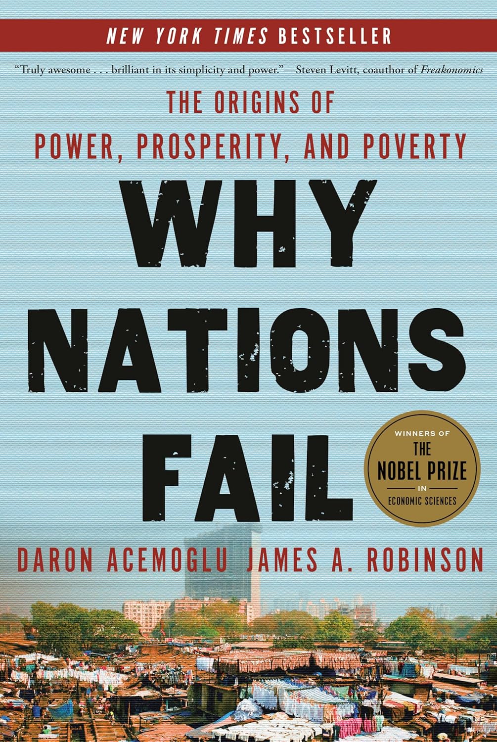 Why Nations Fail by Daron Acemoglu